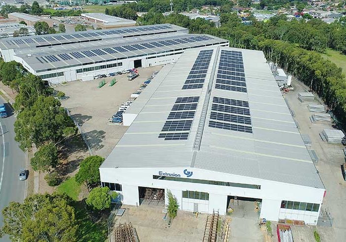 rooftop solar aluminium extrusion factory sydney - optimised