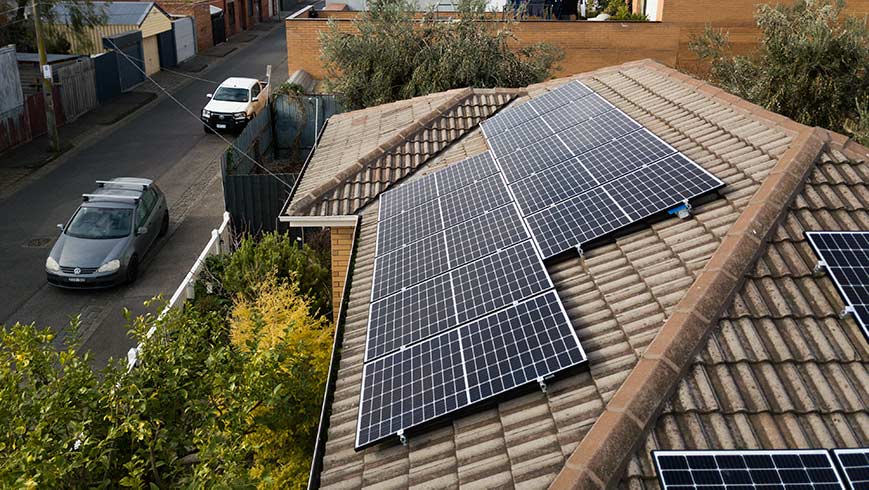 warranty Q Cells rooftop solar house sydney - optimised