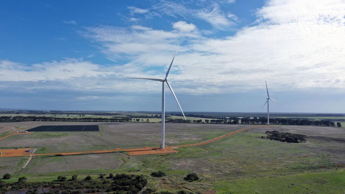 esperance microgrid wind turbines