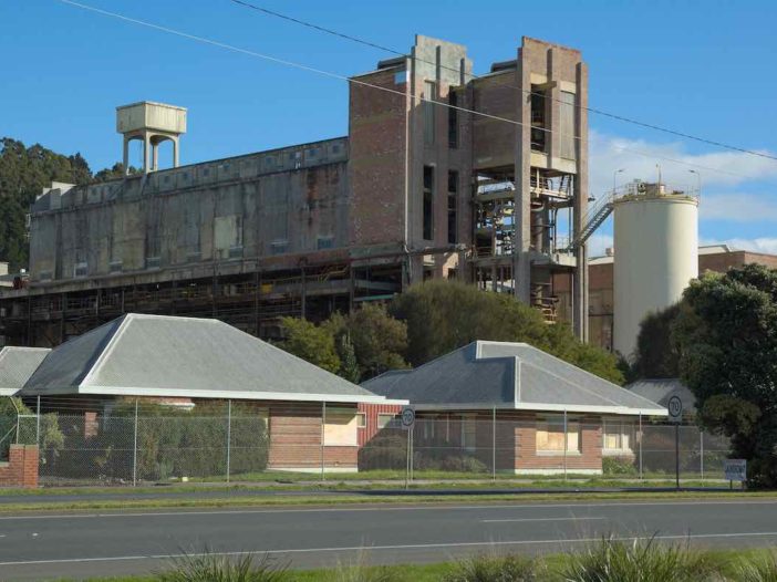 Burnie paper mill in northern Tas