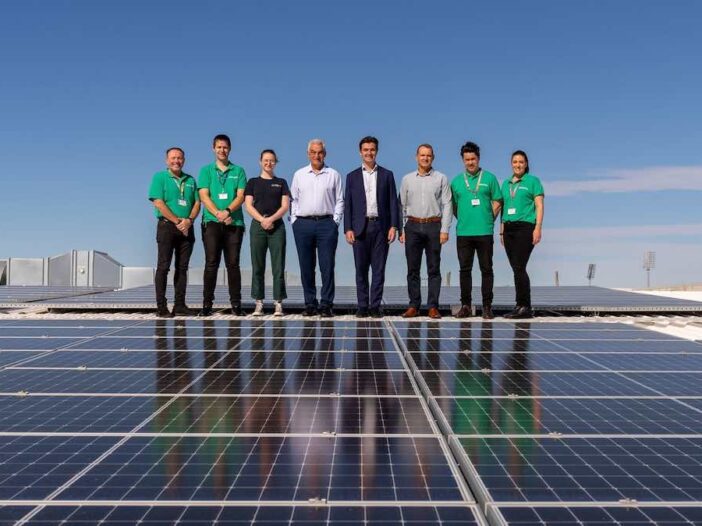 commercial solar rooftop officeworks